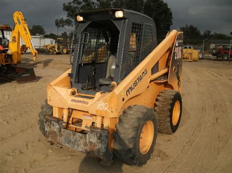 Mustang 2086 skid steer loader: Specifications and technical data